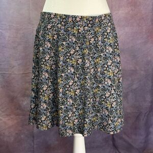 LOFT Floral Skirt